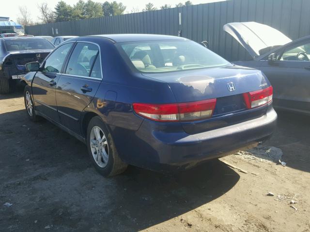 1HGCM563X4A044458 - 2004 HONDA ACCORD LX BLUE photo 3