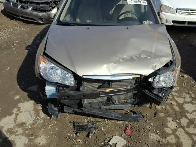 KMHDU4AD5AU922493 - 2010 HYUNDAI ELANTRA BL GOLD photo 7