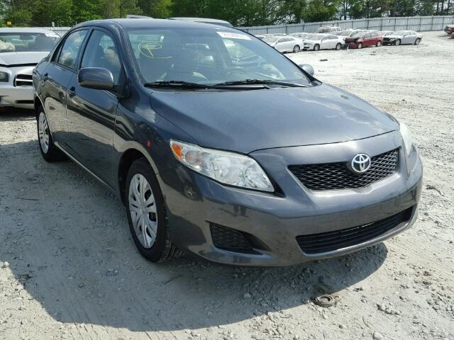 1NXBU4EE2AZ289140 - 2010 TOYOTA COROLLA BA GRAY photo 1