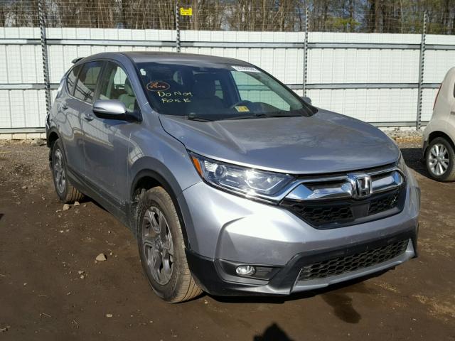 7FARW1H52JE004912 - 2018 HONDA CR-V EX SILVER photo 1