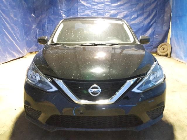 3N1AB7AP0GL663541 - 2016 NISSAN SENTRA S BLACK photo 9