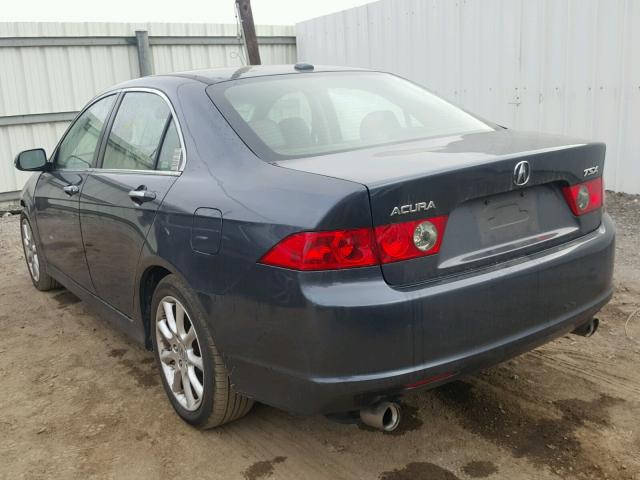 JH4CL96887C009008 - 2007 ACURA TSX BLUE photo 3