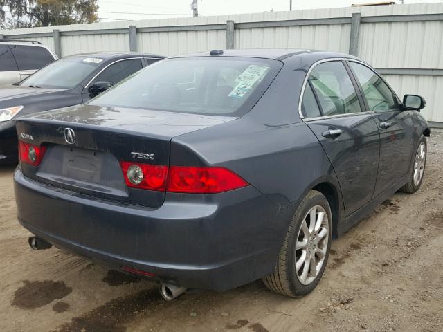 JH4CL96887C009008 - 2007 ACURA TSX BLUE photo 4