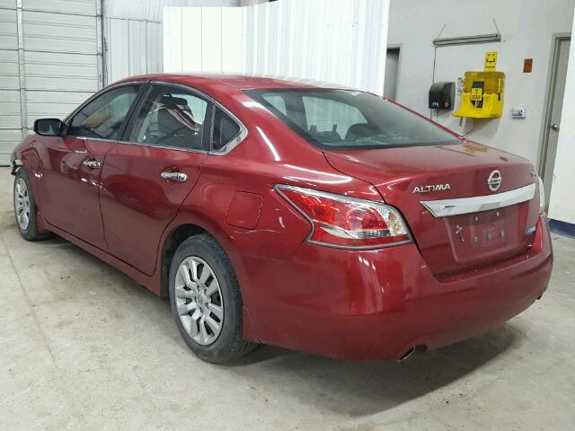 1N4AL3AP6EN364982 - 2014 NISSAN ALTIMA 2.5 MAROON photo 3