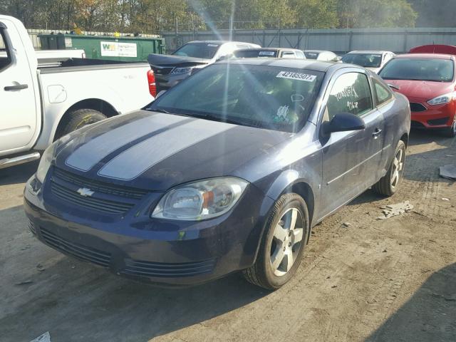 1G1AL18F087170638 - 2008 CHEVROLET COBALT LT BLUE photo 2