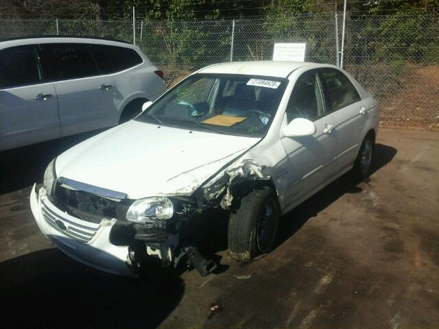 KNAFE121475480884 - 2007 KIA SPECTRA EX WHITE photo 2