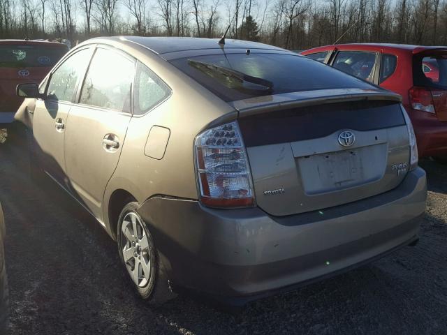 JTDKB20U593473812 - 2009 TOYOTA PRIUS GRAY photo 3