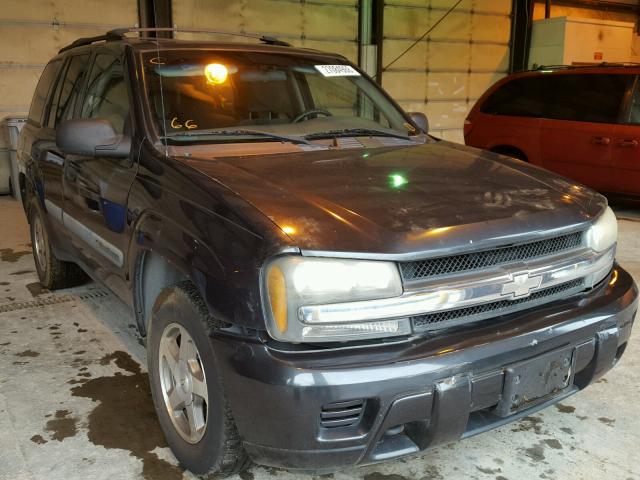 1GNDT13S942150427 - 2004 CHEVROLET TRAILBLAZE BLUE photo 1