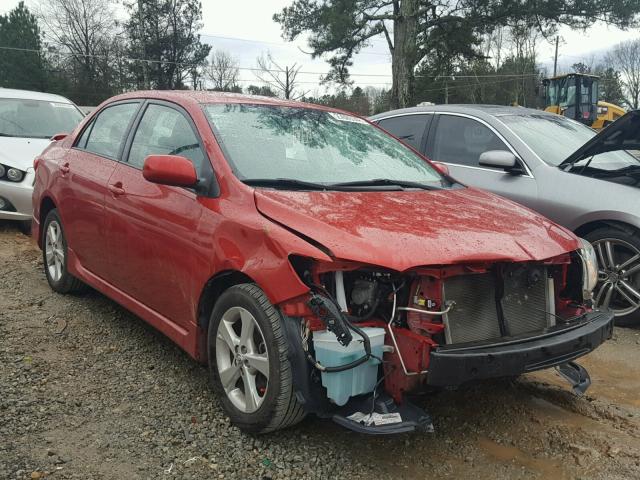 2T1BU4EE1CC769156 - 2012 TOYOTA COROLLA BA RED photo 1