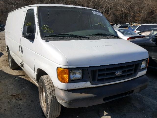 1FTRE14W16HA27991 - 2006 FORD ECONOLINE WHITE photo 1