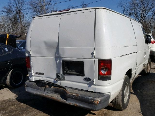 1FTRE14W16HA27991 - 2006 FORD ECONOLINE WHITE photo 4