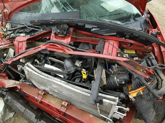 1FAHP35N39W149975 - 2009 FORD FOCUS SE RED photo 7