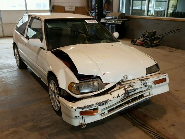 JHMED6346JS037022 - 1988 HONDA CIVIC WHITE photo 1