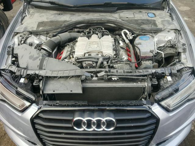 WAUHGAFC7GN159887 - 2016 AUDI A6 PRESTIG SILVER photo 7