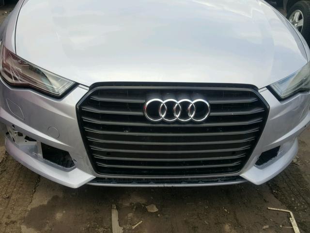 WAUHGAFC7GN159887 - 2016 AUDI A6 PRESTIG SILVER photo 9