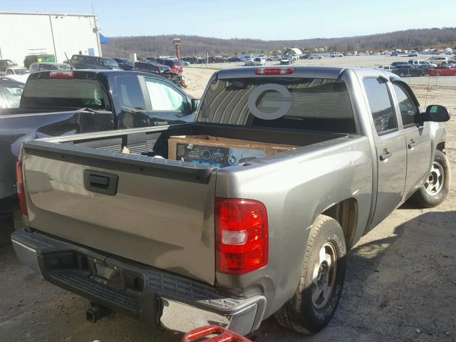 2GCEC13C671729949 - 2007 CHEVROLET SILVERADO GRAY photo 4