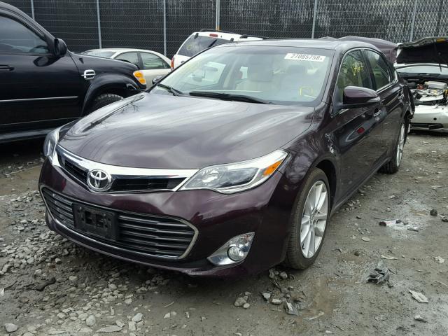 4T1BK1EB5DU053564 - 2013 TOYOTA AVALON BAS PURPLE photo 2