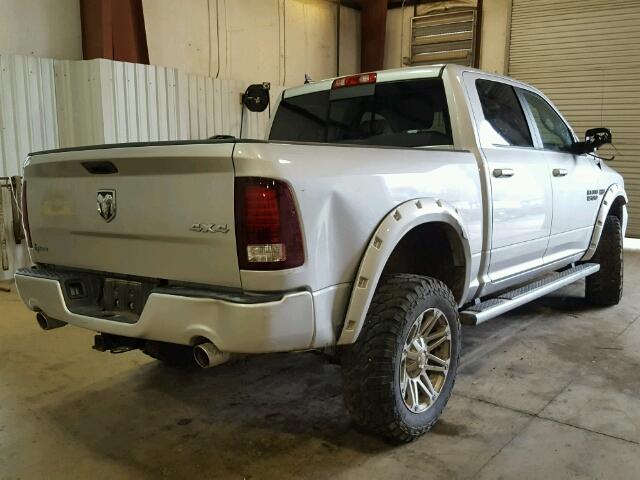 1C6RR7MT3ES310530 - 2014 RAM 1500 SPORT SILVER photo 4