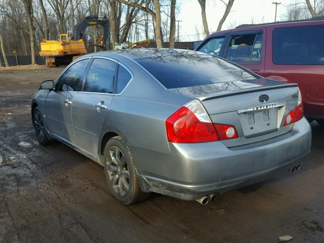 JNKAY01F06M254436 - 2006 INFINITI M35 BASE SILVER photo 3