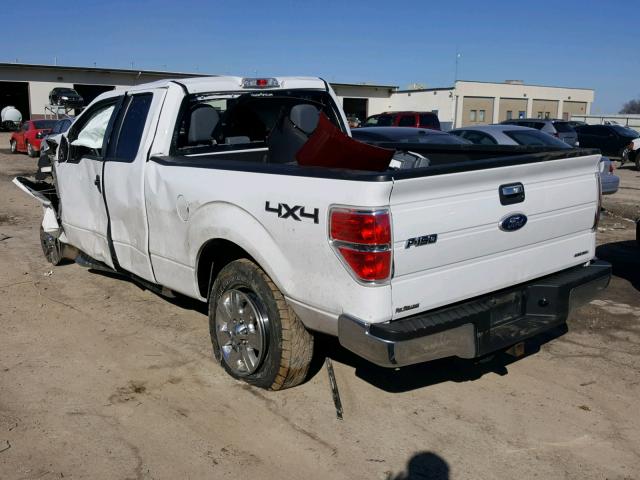 1FTFX1EFXBFC11831 - 2011 FORD F150 SUPER WHITE photo 3