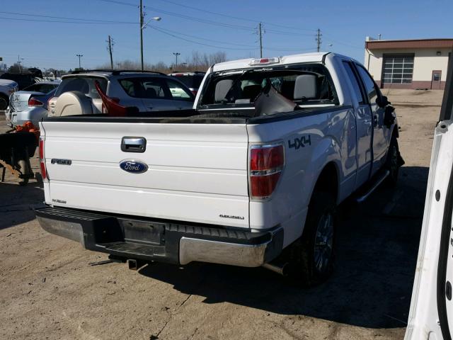 1FTFX1EFXBFC11831 - 2011 FORD F150 SUPER WHITE photo 4