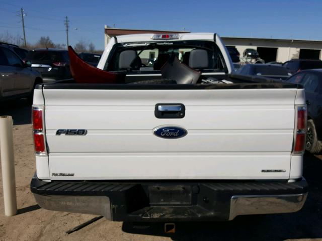 1FTFX1EFXBFC11831 - 2011 FORD F150 SUPER WHITE photo 6