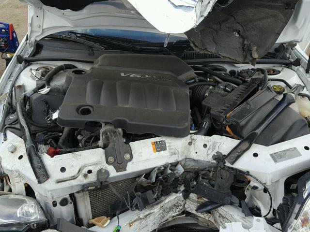 2G1WG5E33D1237364 - 2013 CHEVROLET IMPALA LT WHITE photo 7