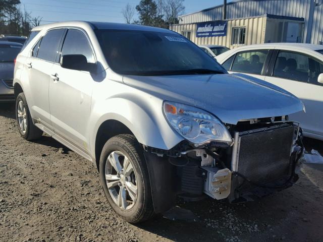 2GNALAEK3E6356265 - 2014 CHEVROLET EQUINOX LS SILVER photo 1