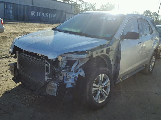 2GNALAEK3E6356265 - 2014 CHEVROLET EQUINOX LS SILVER photo 2