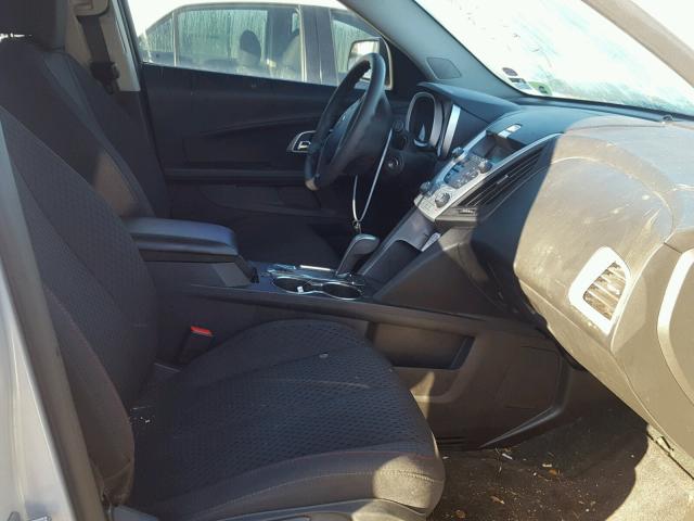 2GNALAEK3E6356265 - 2014 CHEVROLET EQUINOX LS SILVER photo 5