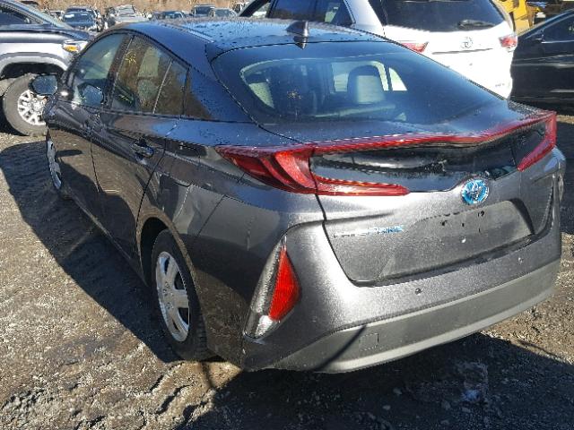 JTDKARFP9H3041459 - 2017 TOYOTA PRIUS PRIM გრაფიტი ფოტო 3