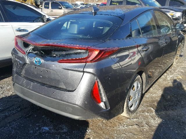 JTDKARFP9H3041459 - 2017 TOYOTA PRIUS PRIM გრაფიტი ფოტო 4