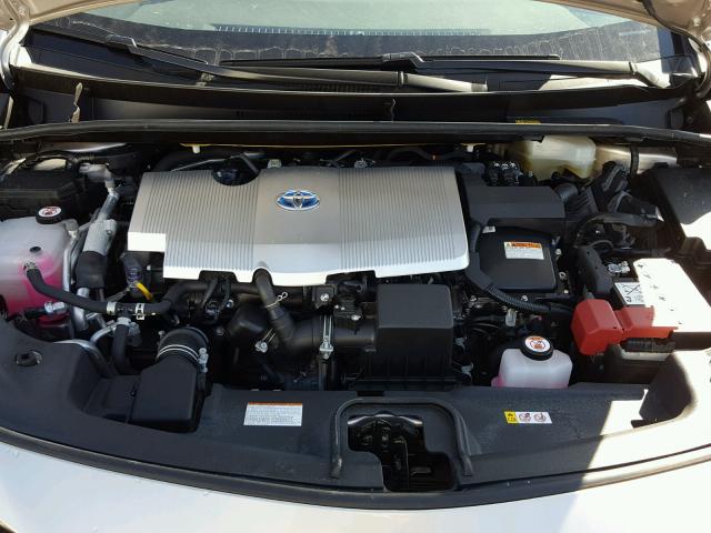 JTDKARFP3H3045653 - 2017 TOYOTA PRIUS PRIM 米色 照片 7