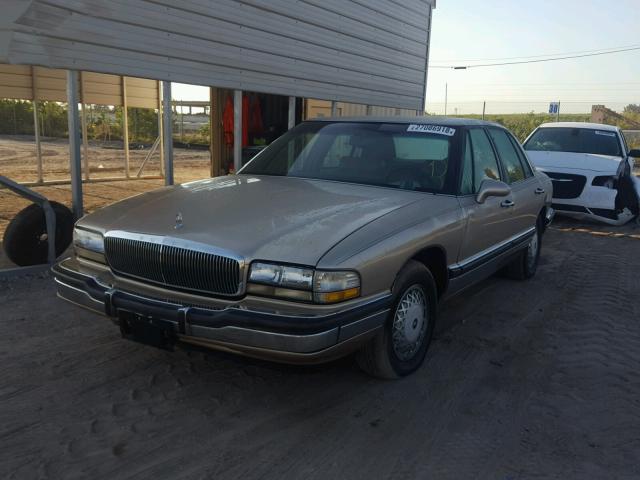 1G4CW53L0P1655001 - 1993 BUICK PARK AVENU TAN photo 2