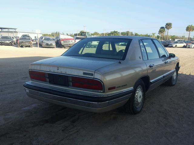 1G4CW53L0P1655001 - 1993 BUICK PARK AVENU TAN photo 4