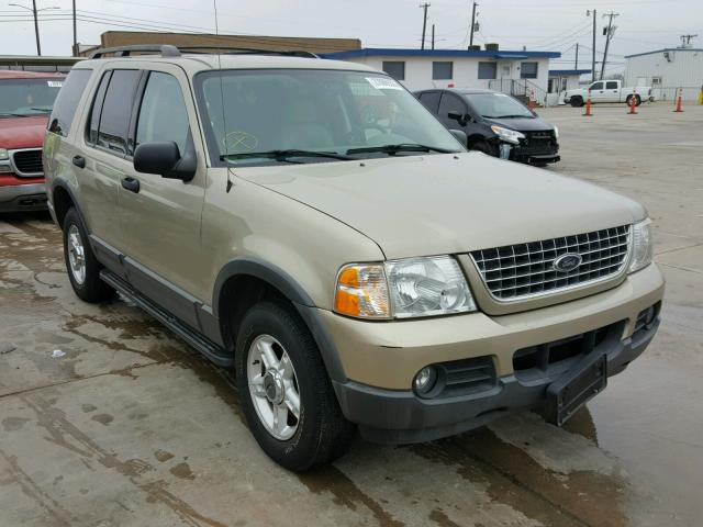 1FMZU63K83ZA28832 - 2003 FORD EXPLORER X TAN photo 1