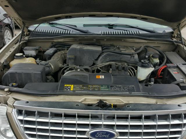 1FMZU63K83ZA28832 - 2003 FORD EXPLORER X TAN photo 7