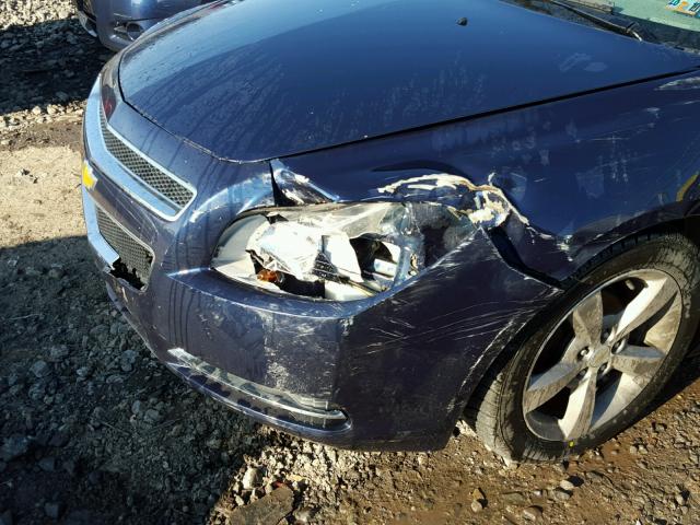 1G1ZJ57B984229864 - 2008 CHEVROLET MALIBU 2LT BLUE photo 9