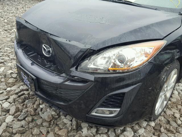 JM1BL1S51A1190000 - 2010 MAZDA 3 S BLACK photo 9