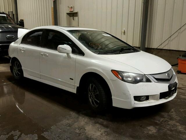 2HHFD5F73AH201451 - 2010 ACURA CSX TECHNO WHITE photo 1