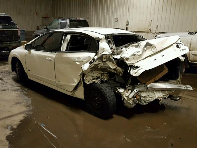 2HHFD5F73AH201451 - 2010 ACURA CSX TECHNO WHITE photo 3