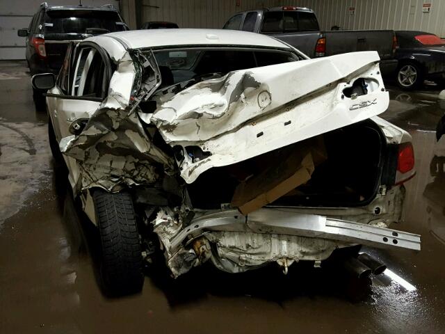 2HHFD5F73AH201451 - 2010 ACURA CSX TECHNO WHITE photo 9