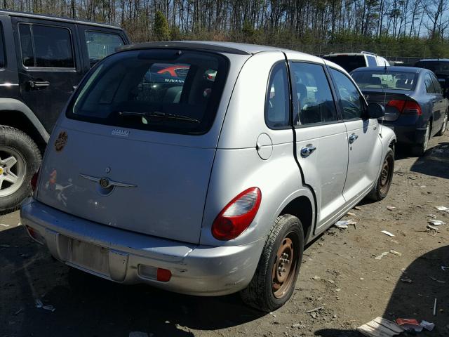 3A4FY48B26T218608 - 2006 CHRYSLER PT CRUISER SILVER photo 4