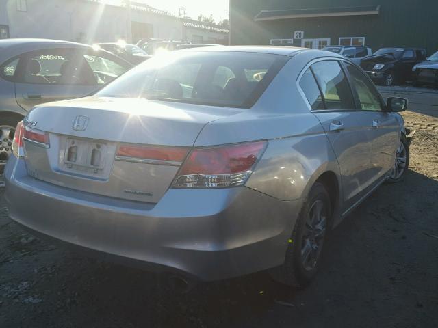 1HGCP2F64CA184682 - 2012 HONDA ACCORD SE SILVER photo 4