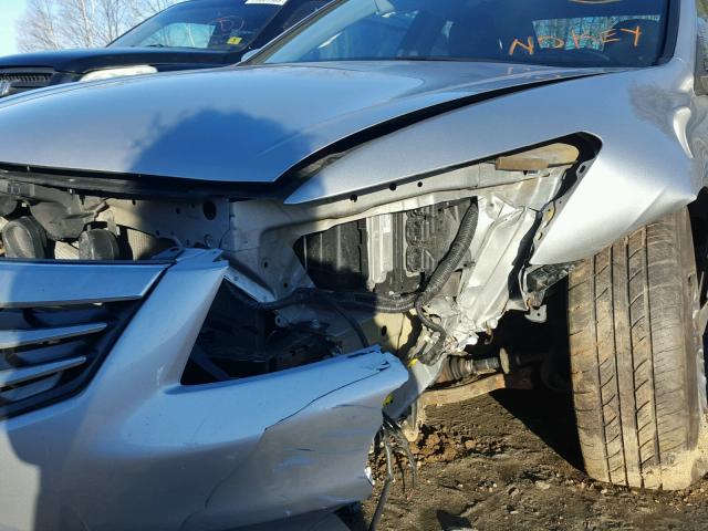 1HGCP2F64CA184682 - 2012 HONDA ACCORD SE SILVER photo 9