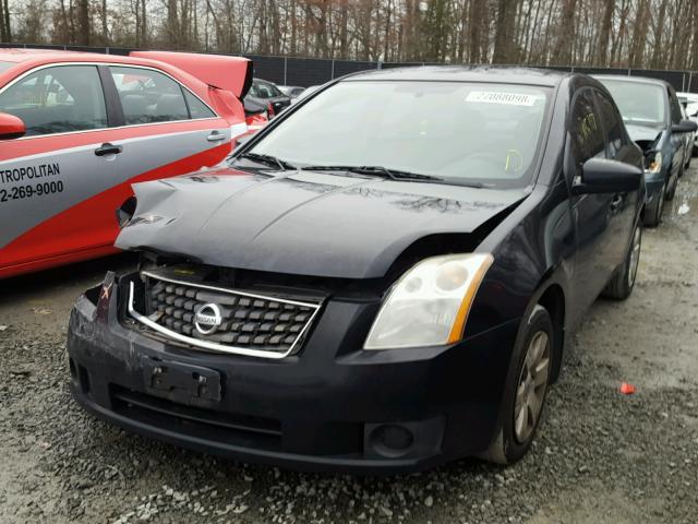 3N1AB61E47L676317 - 2007 NISSAN SENTRA 2.0 BLACK photo 2