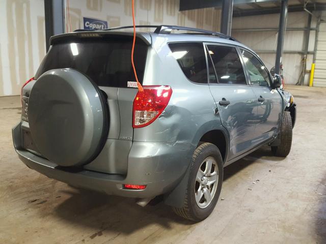 JTMBD35V475065112 - 2007 TOYOTA RAV4 GREEN photo 4