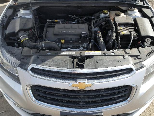 1G1PC5SB3F7188894 - 2015 CHEVROLET CRUZE LT SILVER photo 7