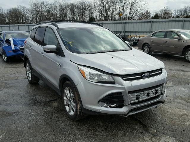 1FMCU9H94DUD64277 - 2013 FORD ESCAPE SEL SILVER photo 1