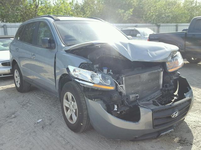 5NMSG13D79H322219 - 2009 HYUNDAI SANTA FE G GRAY photo 1